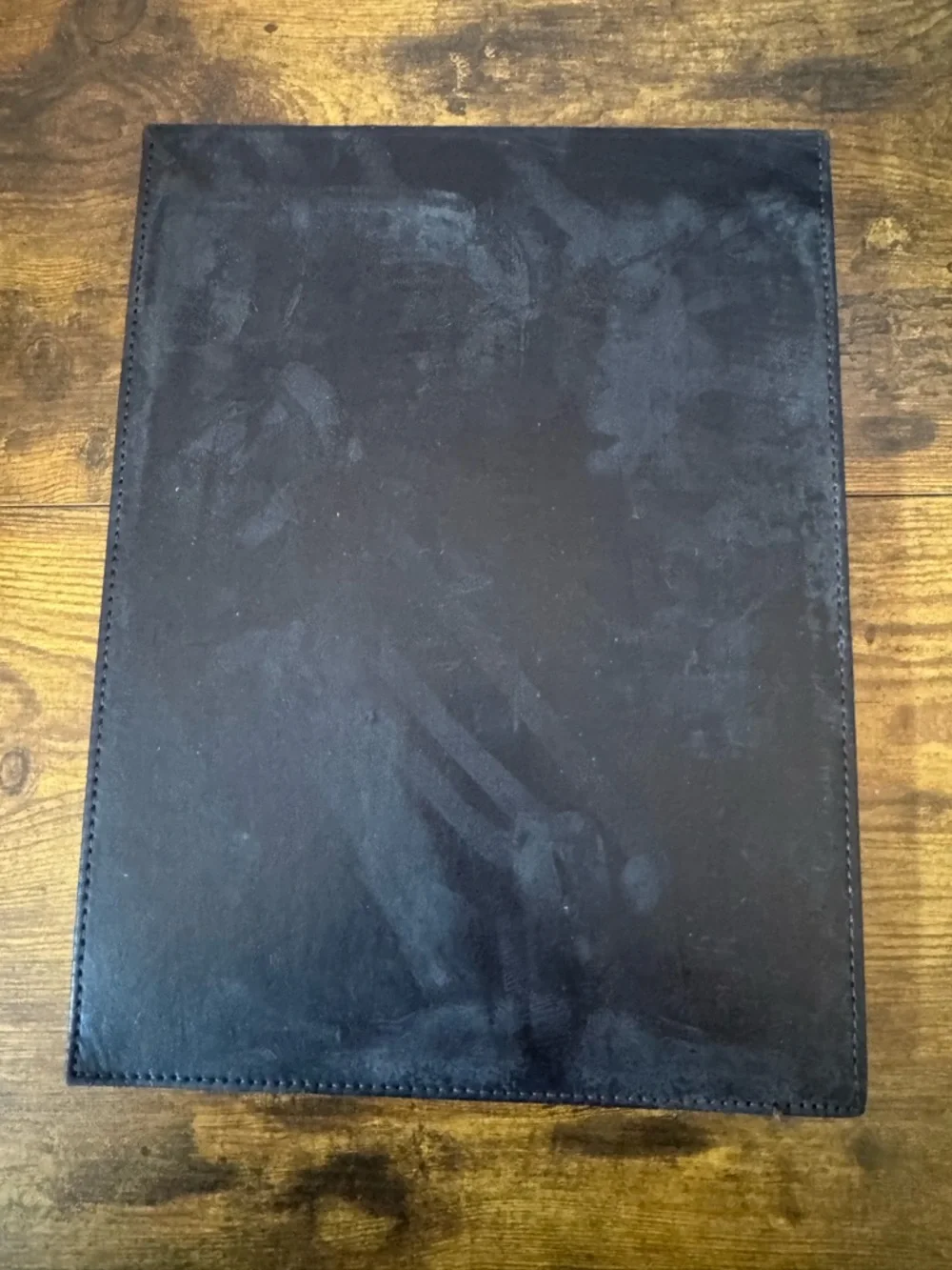 Dusit Thani Bangkok Leather Portfolio Folio‎ Vintage Hotel Stationery Folder